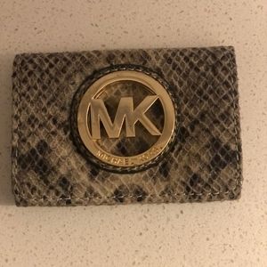 Michael Kors business card holder